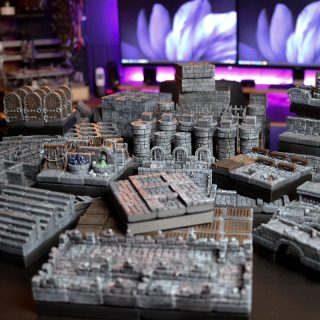 One of my biggest 3d printing projects of 2023... 5kg PLA filament, 1.5l resin, countless hours of printing and painting. The modular dungeon system from dungeonblocks is finally finished 🥳  #tabletop #dungeon #3dprintableterrain #dndterrain #dungeonblocks #3dprint #dnd  #dungeonsanddragons #gaming